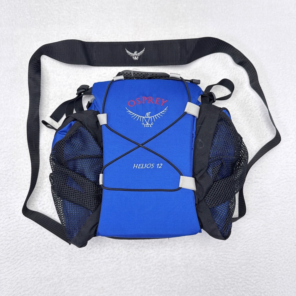 Osprey Helios 12 Day Pack Hip Bag Hiking Camping Travel Padded Outdoors